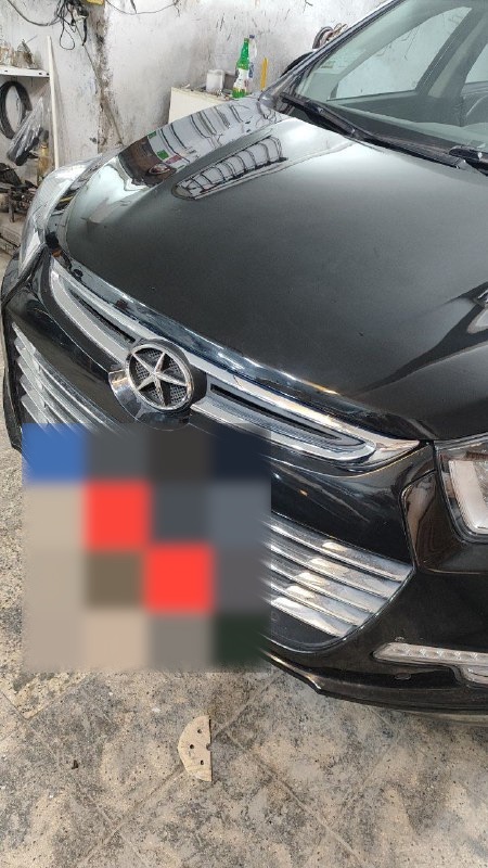 بعد از تعمیر: درب موتور جک